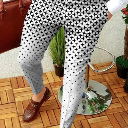 Pants Business Casual Men Checkered Fashion British Pants - Pants - Toplimit - Mad Fly Essentials