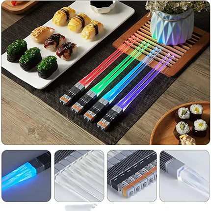 LED Chopsticks Kitchen Party Tableware