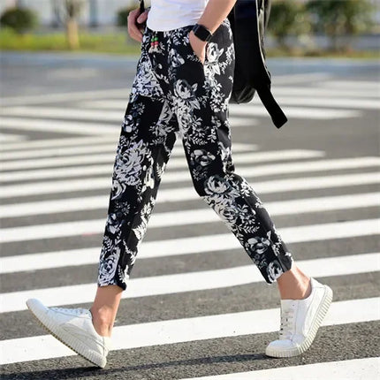 Pants Men 3D Activewear Paisley S-6XL Linen Pants - Pants - SeaBreeze - Mad Fly Essentials