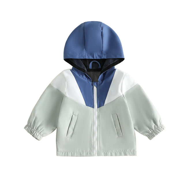 Outerwear Boys Autumn Toddler Contrast Color Long Jacket - Outerwear - Wildsurfer - Mad Fly Essentials