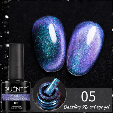 Nail Essentials Green Crystal Cat Magnetic Gel Polish - Nail Essentials - Rikonka - Mad Fly Essentials