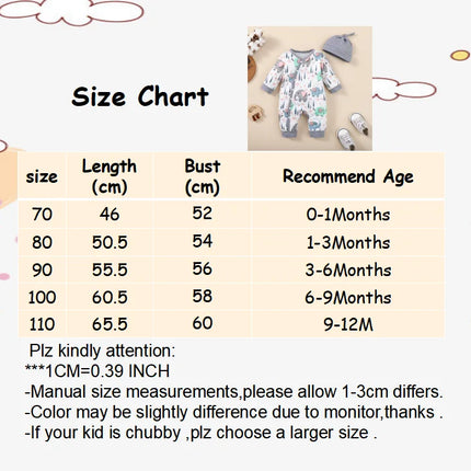 Baby Boy 0-18M Long Animal 2pc Romper Bodysuit