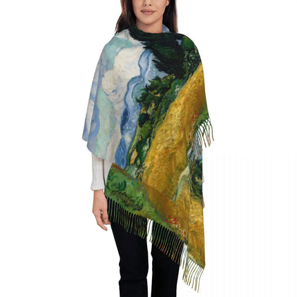 Scarf Women Girl With a Pearl Earring Women Accessories - Scarf - PMRUN - Mad Fly Essentials