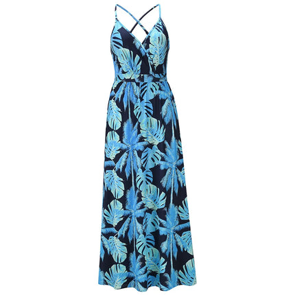 Maxi Dress Women European Bohemian Maxi Dress - Maxi Dress - HLJ-GG - Mad Fly Essentials