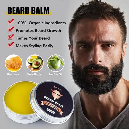 Men Hair Beard Growth Enhancer Kit