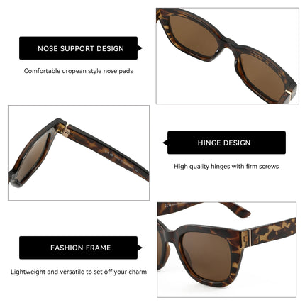 Women Sunglasses Retro Square Polarized Mercelyn Eyewear - Women Sunglasses - Mad Fly Essentials