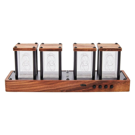 Alarm Clock Home Desktop Nixie Glow Tube Digital RGB Clock - Alarm Clock - Aubusson - Mad Fly Essentials