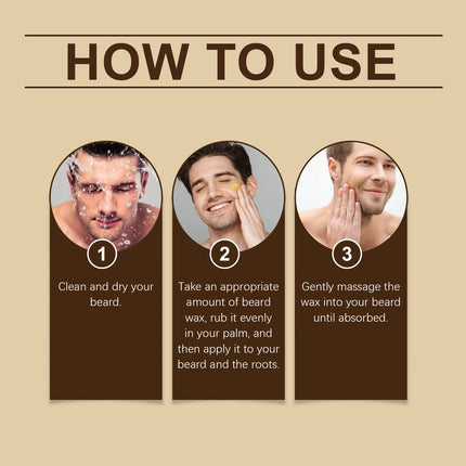 Beard Care Men Natural Moisturizing Balm - Beard Care - Breylee - Mad Fly Essentials