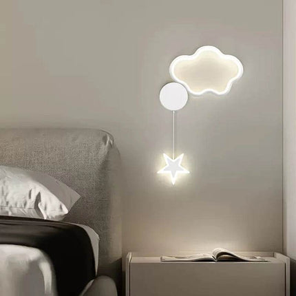Modern Nordic LED Star Cloud Wall Sconce - Mad Fly Essentials