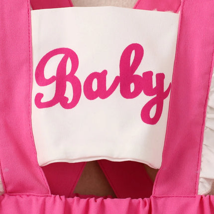 Baby Girl 1st Birthday Pink Skirt Outfit