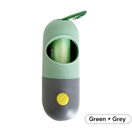 Pet Bag Dispenser Portable LED Flashlight