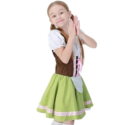 Costume Dress Girl Oktoberfest Dirndl Bavarian Dress - Costume Dress - Iootiany - Mad Fly Essentials