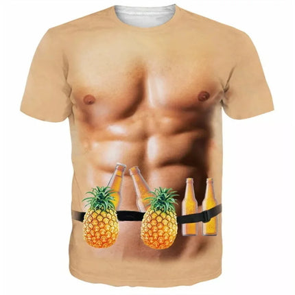 Shirt Men Funny Seasonal 3D Muscle Tee - Shirt - Nifineo - Mad Fly Essentials