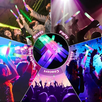 LED Party Light RGB Glow Sticks - LED Party Light - LEDIT - Mad Fly Essentials