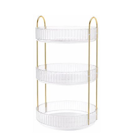 Bathroom Decor Rotary Shower Storage Tray Set - Bathroom Decor - Rayan - Mad Fly Essentials