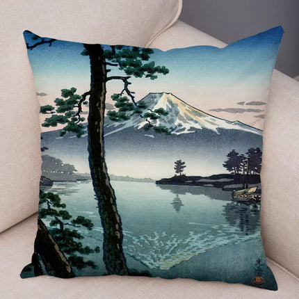 Fantasy Scenery Landscape Japanese Asian Home Pillows Decor