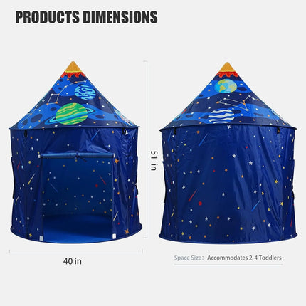 Kids Room Decor Dinosaur Pop Up Tent Toy Storage - Kids Room Decor - Princess Tent - Mad Fly Essentials