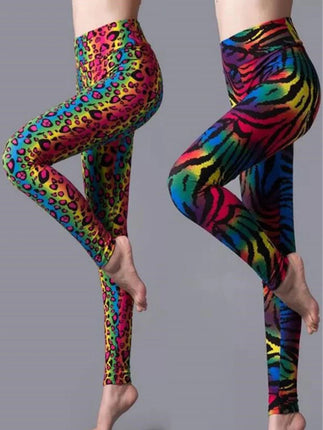 Fitness Leggings Women 3D Leopard Cheetah Leggings - Fitness Leggings - Cuhakci - Mad Fly Essentials