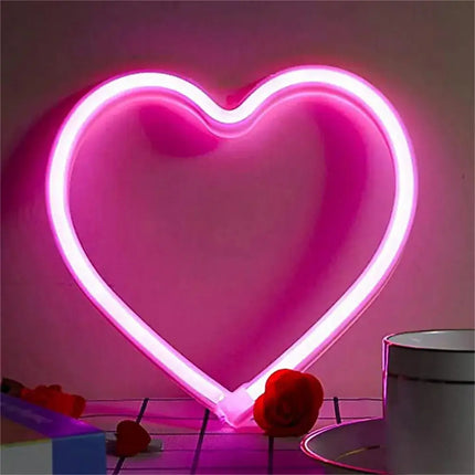 Party Decor Home Heart LED Neon Sign Decor - Party Decor - Acosh Neon - Mad Fly Essentials