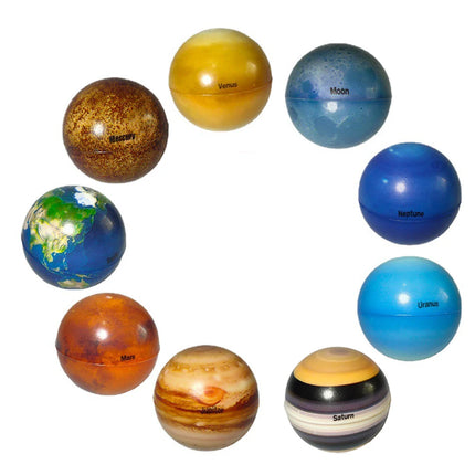Wooden Montessori Solar System Puzzle Early Education Toys