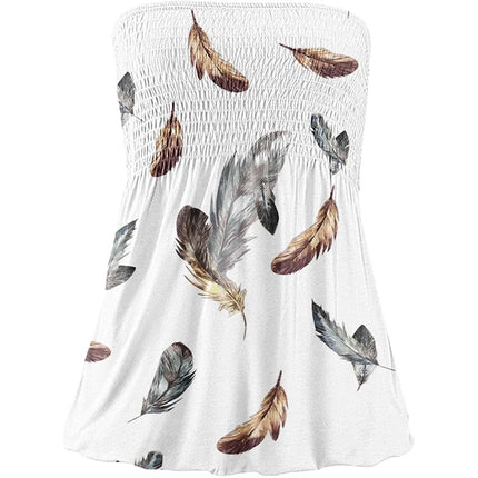 Crop Top Women Sleeveless Butterfly 3D Top - Crop Top - GACVGA - Mad Fly Essentials