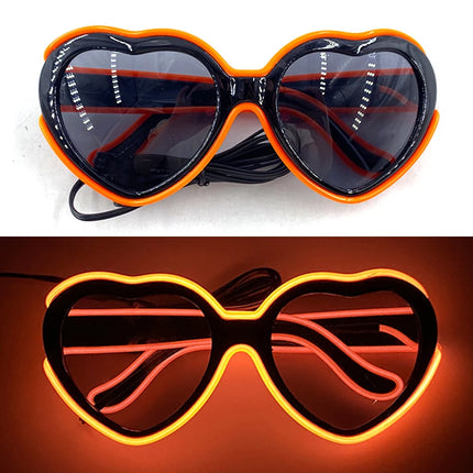 Party Favors Women LED Neon Glow Party Sunglasses - Party Favors - The vinyl Clock - Mad Fly Essentials