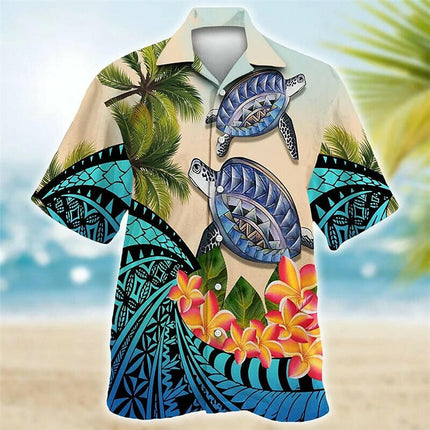 Men 3D Summer Surfing Beach Shirts - Men's Fashion Mad Fly Essentials
