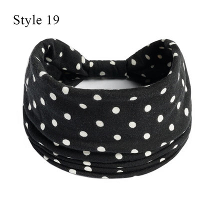 Hair Accessories Women Boho Turban Yoga Elastic Head Wrap Hairbands - Hair Accessories - Werueruyu - Mad Fly Essentials 