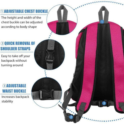 Double Shoulder Portable Washable Travel Backpack Pet Dog Carrier - Mad Fly Essentials