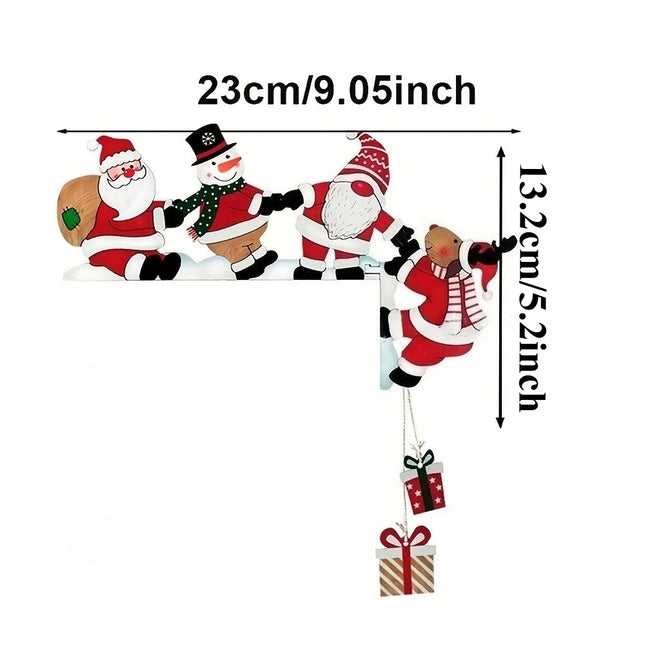 Christmas Decor Santa Snowman Door Frame Toppers - Christmas Decor - XR Partyday - Mad Fly Essentials
