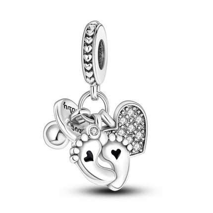 Women Accessories 925 Valentine Love Family DIY Jewelry Charm - Women Accessories - Valentines Day Specials - Mad Fly Essentials
