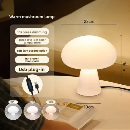 Desk Lamp Modern LED Mushroom Table Lamp - Desk Lamp - Mavesan - Mad Fly Essentials