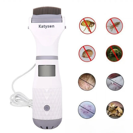 Pet Essentials Quiet Cat Brush Electric Lice Flea Comb - Pet Essentials - Ahwoo and Groo - Mad Fly Essentials