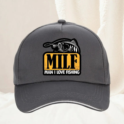 Hat Men Love Fishing Vintage Trucker Cap - Hat - Orchid - Mad Fly Essentials