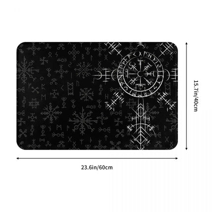 Home Norse Mythology Viking Bathroom Mat