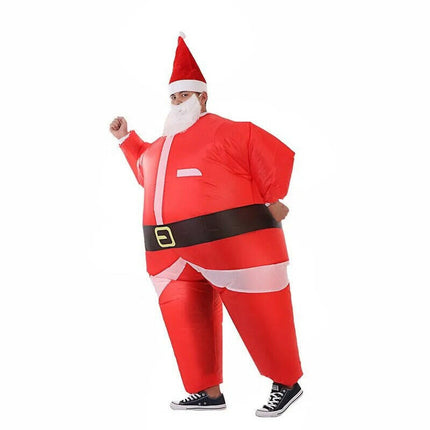 Men Christmas Funny Inflatable Santa Claus Costumes - Kids Shop Mad Fly Essentials