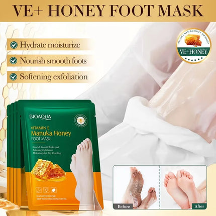 Beauty Health Shop All Vitamin E Foot Mask - Beauty Health Shop All - Auquest - Mad Fly Essentials