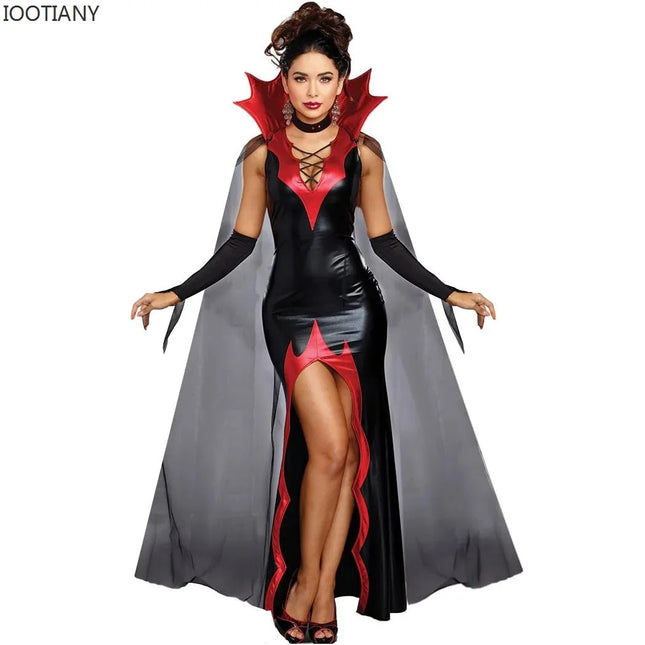 Women's Halloween Carnival Witch Vampire Costume