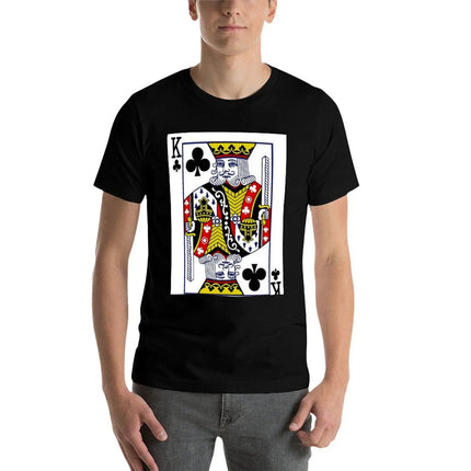 Shirt Men King of Hearts Poker Card T-Shirt - Shirt - Guilan - Mad Fly Essentials