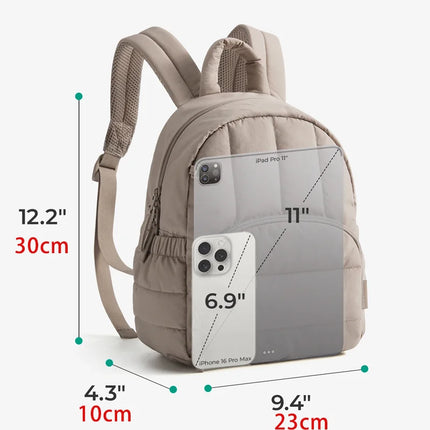 Backpack Women Lightweight Puffer Travel Daypack - Backpack - Bagsmart - Mad Fly Essentials