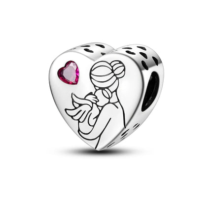 Women Accessories 925 Valentine Love Family DIY Jewelry Charm - Women Accessories - Valentines Day Specials - Mad Fly Essentials