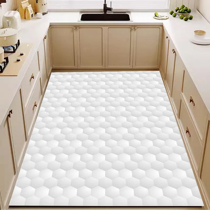 Kitchen Dirt-Resistant Waterproof 3D Circular Floor Mat