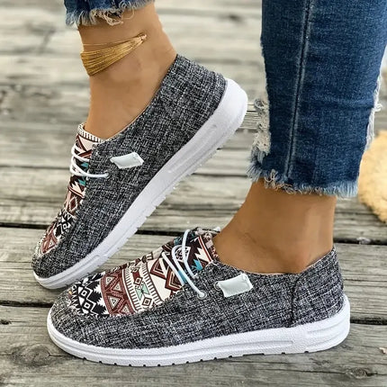Canvas Shoes Women Bohemian Lightweight Shoes - Canvas Shoes - Animal Unicorn - Mad Fly Essentials