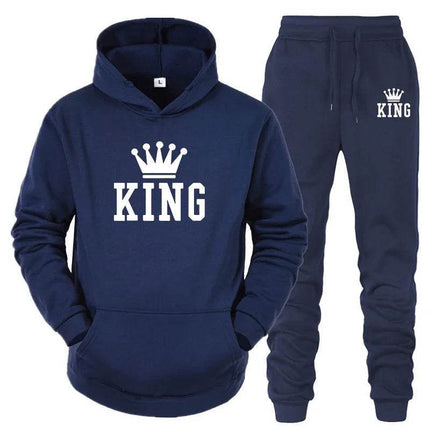 Men Women White Black King Queen Tracksuits - Mad Fly Essentials