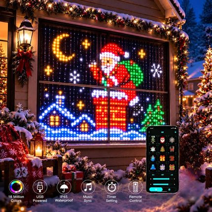 LED Fairy Light Icicle Seasonal Curtain Lights - LED Fairy Light - Arteco - Mad Fly Essentials