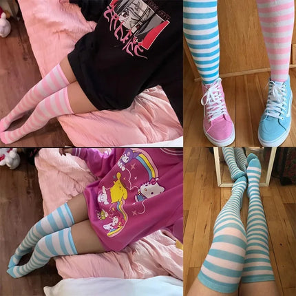 Fitness Leggings Women Striped Yoga Gothic Leggings - Fitness Leggings - Fccexio - Mad Fly Essentials