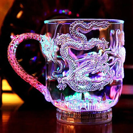 Coffee Mug LED Magic Color Changing Dragon Mug - Coffee Mug - Medieval Decor - Mad Fly Essentials
