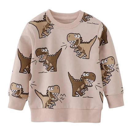 Sweater Baby Boy Long Dinosaur Animal Sweater - Sweater - Jumping Meters - Mad Fly Essentials