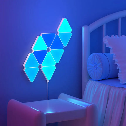 RGB-LED Triangular Quantum Smart Wall Night Light
