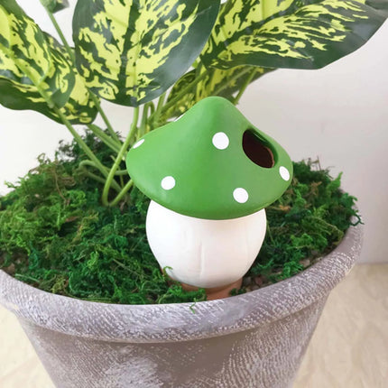 Garden Decor Auto 4pc Ceramic Mushroom Water Dripper - Garden Decor - Garden Pros - Mad Fly Essentials